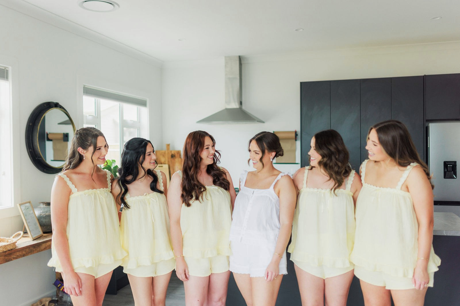 Bridesmaids together