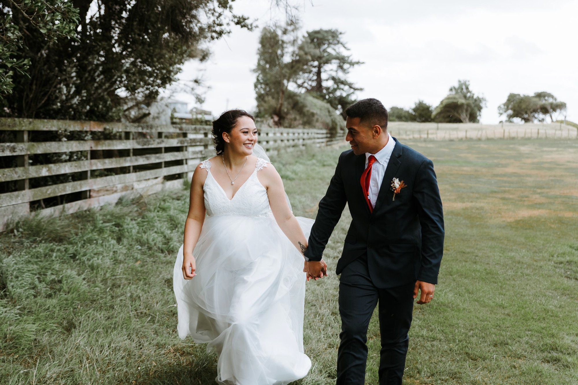 Couple portrait at a homestead