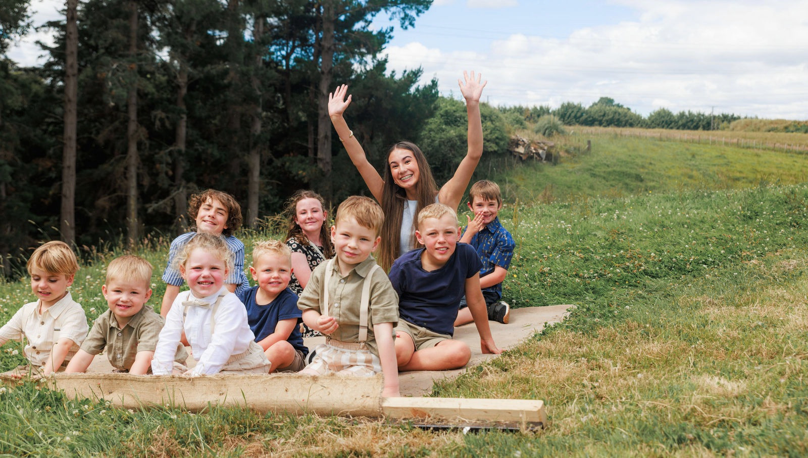 The children all together
