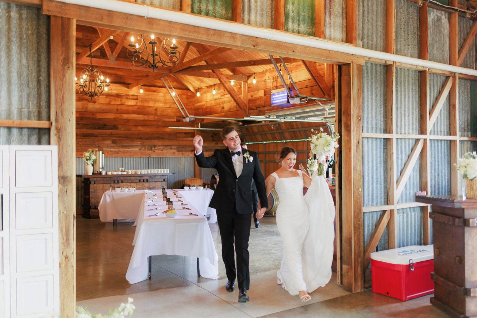 Guests celebrating