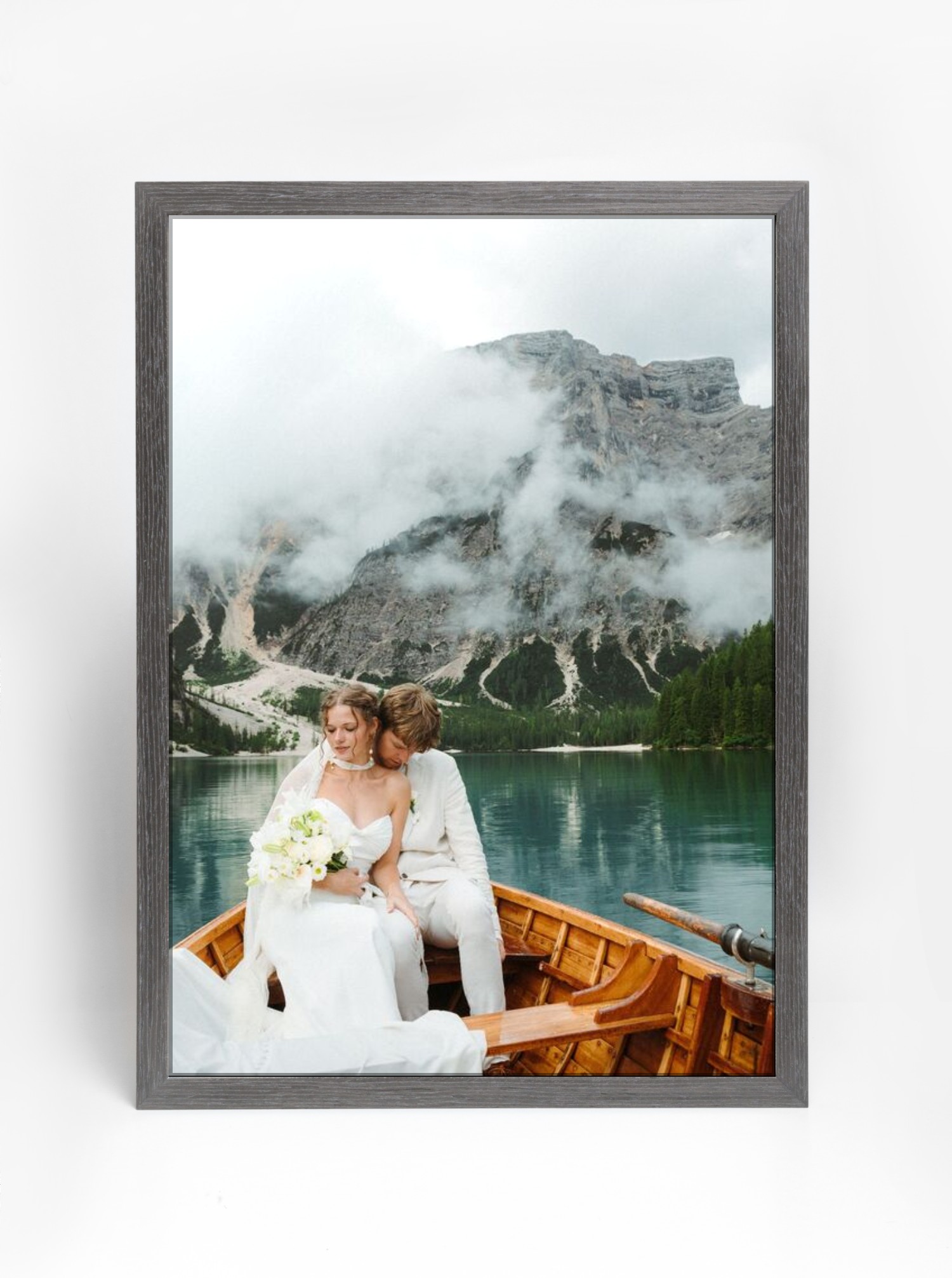 Fine-art float-framed canvas print